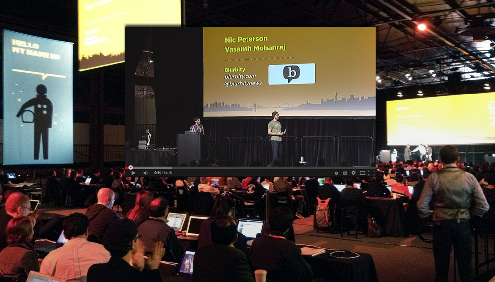 Blurbity - LAUNCH Festival stage pitch